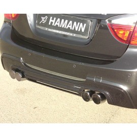 Rear Center Molding with Diffuser for BMW 3 Series 335i 2006-2011 by Hamann Motorsport